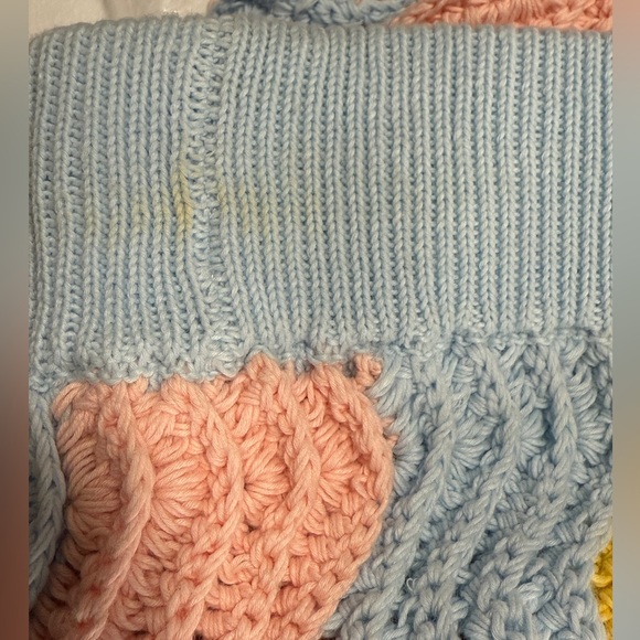 Casablanca Rainbow Gradient Crochet Flare Trousers - Picture 14 of 14